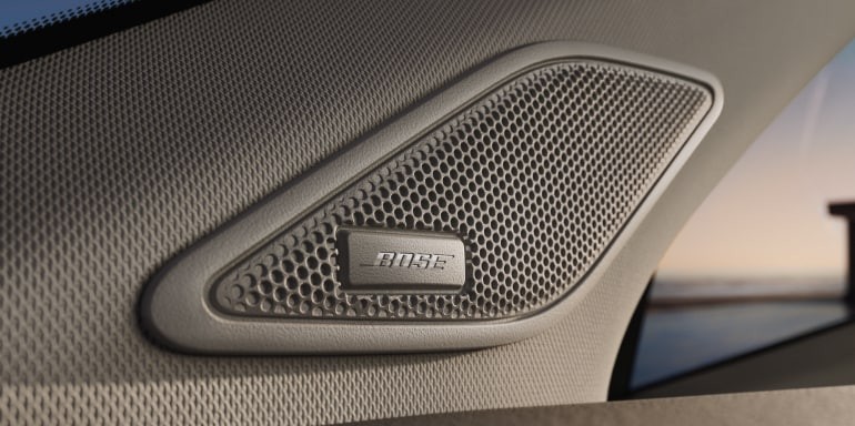 2026 Nissan Murano interior view highlighting Bose Speaker