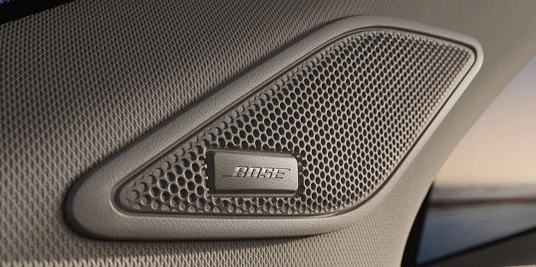 2027 Nissan Murano interior view highlighting Bose Speaker